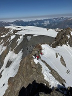 Crête du pic de la Grave